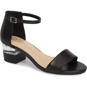 Leather Bella Vita Black Leather Fitz Sandals